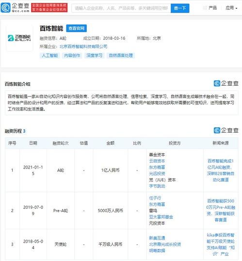 字節(jié)跳動(dòng)參投百煉智能 AI自動(dòng)化知識(shí)內(nèi)容創(chuàng)作的未來布局